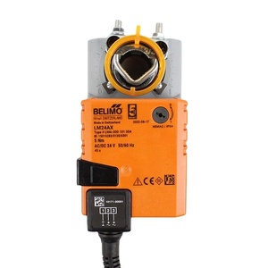 Actionneur d'amortisseur 5 Nm LM24AX avec design graphique pour installations hospitalières et scolaires 24 V Installation facile - Product Image 1