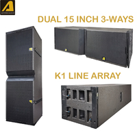 Équipement audio professionnel, enceinte Line Array K1, système 3 voies de 15 pouces, haut-parleur actif/passif K1 Actpro Audio K2 K3