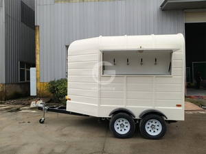 Remolque de venta al aire libre Vintage Horse Box Beer bar Bebidas <span class=keywords><strong>Tienda</strong></span> de bebidas con ruedas Food Truck - Product Image 2