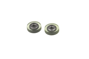 <span class=keywords><strong>DASHU</strong></span> PU62315-rodamiento de rodillo de poliuretano, rueda de goma de bajo ruido para máquina, 3x15x4MM - Product Image 2