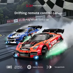 Nuova <span class=keywords><strong>Auto</strong></span> Telecomandata Scala 1:24 a Quattro Ruote Motrici con Trasmissione Continua e Motore Elettrico - Modello E80 per Giovani (7-14 Anni) - Product Image 3