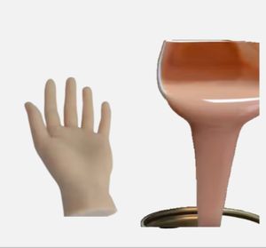 Caoutchouc de silicone liquide de qualité médicale RTV2 pour <span class=keywords><strong>prothèse</strong></span> d'<span class=keywords><strong>oreille</strong></span> artificielle fabrication de moules pour la peau des pieds - Product Image 3