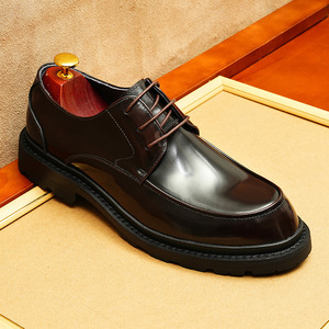 รองเท้าลำลองหนังแท้ผู้ชายรุ่นใหม่มาแรง ดีไซน์ทันสมัย สวมใส่สบาย รุ่น DSYX 2025 ฤดูใบไม้ร่วง น้ำหนักเบา ระบายอากาศได้ดี - Product Image 2