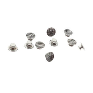 10 buah/pak tombol bahasa gigi Bondable dasar bulat bahan gigi ortodontik dokter gigi ortodontik - Product Image 2