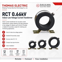 Transformateur de courant RCT-0.66kV CT |   Ratio 15/5 à 4000/5 |   Précision 0.5/1.0 |   Basse tension intérieure