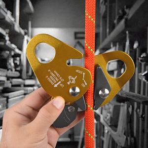 Хит продаж: Самоблокирующийся спасательный зажим для альпинизма и арбористики, устройство защиты от падения, алюминиевый сплав 7075, 22 кН - Product Image 4