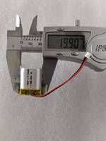 Batterie LiPo de petite taille 102227 3,7 V 500 mAh, épaisseur 10 mm, avec PCM et connecteur pour montre intelligente / traceur GPS