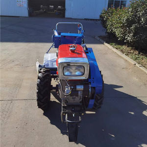 Rotella di ferro motozappa per terreno di riso Mini trattore agricolo con sedile per risaia piccola risaia - Product Image 2