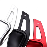 SYPES Aluminium-Schaltwippen für VW Golf 5 6 MK6 MK5 B6 B7 CC Polo Sharan Seat Leon Lenkrad-Schalthebel Verlängert