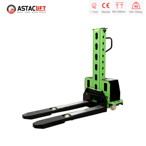 Zelfladende elektrische stapelwagen 500kg/700kg/1 ton draagbaar 48V/20Ah lithium batterij hydraulische zijverschuiving 1.3m/1.6m - Product Image 6