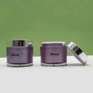 200グラムLarge Round Acrylic Cosmetic Cream Jar ContainerためSkin Care