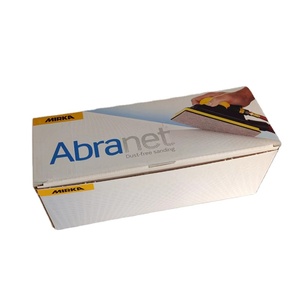 For Mirka 70-198mm for <strong>Abranet</strong> Rectangular Dry Abrasive Mesh <strong>Sandpaper</strong> 80-400 Grit Flocking for Auto Paint Putty Grinding OEM - Product Image 1