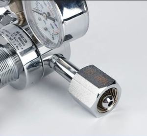 Regulador de presión de una sola etapa de acero inoxidable de <span class=keywords><strong>gas</strong></span> de alta pureza con válvula reguladora de presión de <span class=keywords><strong>gas</strong></span> de calibre oxígeno - Product Image 5