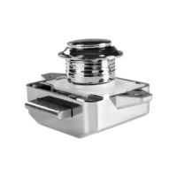 Loquet à bouton poussoir pour armoire de camping-car, verrou à bouton escamotable pour tiroir et armoire suspendue de camping-car, pièces de modification pour camping-car, ouvre-trou pour verrou à bouton