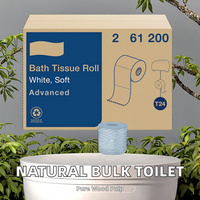 Vente flash - Papier toilette ultra doux 1/2/3/4 plis, 100% pulpe vierge, papier toilette pas cher