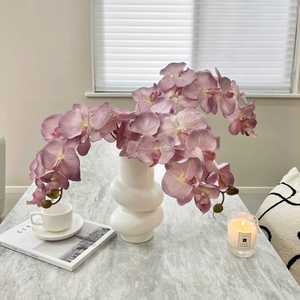 Orchidée Phalaenopsis artificielle Haiyi 30cm-100cm, fleur en soie, plante décorative pour la maison, les mariages et l'extérieur - Product Image 3
