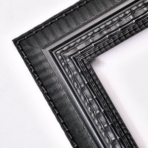 Personalizzazione all'ingrosso 8x10 12x16 A2 A1A3 A4 nero grande cornice in legno modanatura per Baby Family Pet <span class=keywords><strong>foto</strong></span> pittura a olio immagine - Product Image 1