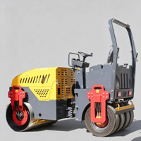Compacteur routier à roues vibrantes à double tambour de 6 tonnes à vendre