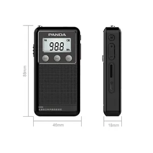 Best Sale Mini AM FM SW 3 Band Radio Support ATS SD Card MP3 WMA Playback Multifunction Portable Compact Pocket Radio