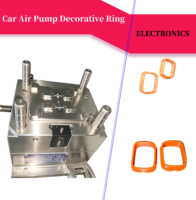 Anneau décoratif ABS moulé par injection pour compresseur d'air de voiture, garniture en plastique de qualité supérieure pour gonfleur de pneus portable