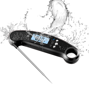 3 в 1 складной зонд мгновенного считывания термометр для кухни барбекю гриль, цифровой пищевой конфеты молочный инструмент для приготовления мяса - Product Image 5