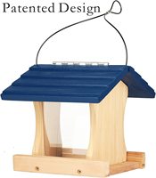 Kits de construction de nichoir en bois avec corde suspendue conception brevetée maison d'oiseau extérieur mangeoire à oiseaux Cage