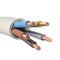 Câble blindé multi-brins en cuivre OFC PVC SWA 450/750V KVVP22 sur mesure pour équipes d'ingénieurs, applications industrielles souterraines