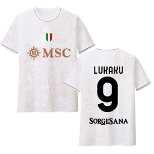 Новая футбольная форма Наполи 25/26, винтажная футболка Марадоны, футболка Кварацхелия - Product Image 6