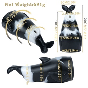 GEEBA Whale Vagina <b>Masturbator</b> Fantasy Animal Male Masturbation Cup Soft Silicone Prostate Massage Toy Adult Products Wholesale - Product Image 2