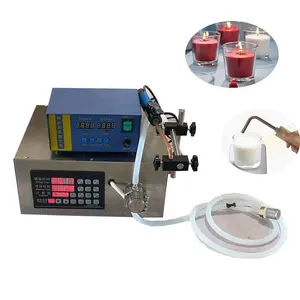 Candle Filling Machine Movable Wax Melting Scented Candle Semi Auto Desktop Candle Making Machine Servo System Accurate Fill
