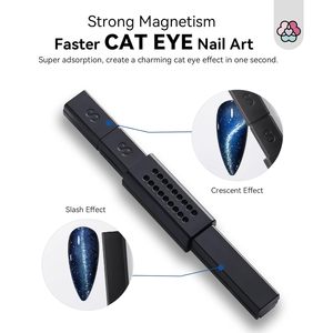 ชุดอุปกรณ์ทำเล็บแม่เหล็ก <span class=keywords><strong>SAVILAND</strong></span> Cat Eye 9 ชิ้น รูปทรงสี่เหลี่ยม/กลม แรงดูดสูง แบบสองหัว ปลอดสารพิษ สำหรับทำเล็บเจล - Product Image 3