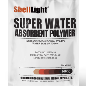 Polyacrylate de sodium pur SAP de l'usine QingDao HiBong Cas9003-04-7 polymère super absorbant pour usage industriel sous forme de poudre