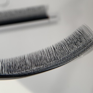 Nouvelles extensions de cils en forme de <span class=keywords><strong>U</strong></span> 3D 4D 5D trèfle, faites à la main, naturelles, douces, style W, bouquets préfabriqués légers synthétiques, 12 rangées - Product Image 5