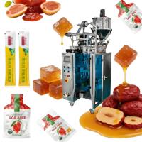 Machine d'emballage automatique pour sachets irréguliers de miel de jujube, machine de remplissage et d'emballage de sachets de sirop de pâte de poire d'automne et de loquat – Ventes Flash