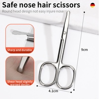 Ensemble de coupe-ongles professionnel HONGSTARS en acier inoxydable, 6 pièces, avec outils de réparation des ongles faciles à utiliser, étui de voyage luxueux