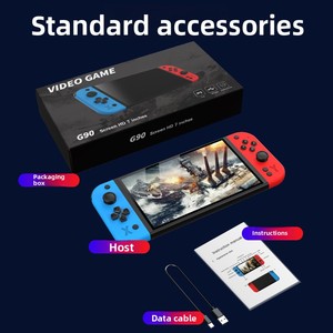 Nouvelle Console de Jeu Portable G90 2026, OS Linux, Écran HD 7 pouces, 64 Go, Plus de 10000 Jeux, WiFi, Lecteur Arcade Portable pour TV <span class=keywords><strong>PC</strong></span>, Vente en Gros OEM - Product Image 4