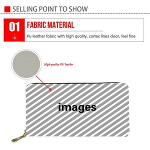 <span class=keywords><strong>Portafoglio</strong></span> lungo con cerniera in pelle di lusso di colore <span class=keywords><strong>verde</strong></span> scuro <span class=keywords><strong>portafoglio</strong></span> con pochette da <span class=keywords><strong>donna</strong></span> per <span class=keywords><strong>donna</strong></span> - Product Image 5