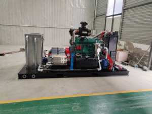 מנוע דיזל מונע לחץ גבוה מנקה נירוסטה 500l מיכל מים יצרן חדש מחיר - Product Image 6