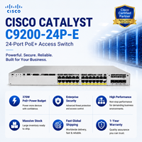 Commutateur PoE Cisco Catalyst 9200 Series 24 ports C9200-24P-E