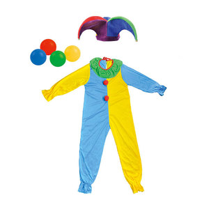 Halloween Handmade Fancy Happy Colorful Cotton Dance <strong>Clown</strong> <strong>Costume</strong> for <strong>Party</strong>