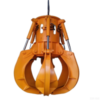 Motor Hidrolik Putar untuk Penggenggam Limbah Jeruk, Poly Grab untuk Excavator 5-30 Ton Merk ACME
