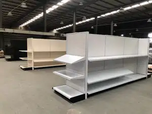2024 Factory Direct Sale Store Shelf Supplier L Type Gondola Shelving TL Shelf Platinum 36W 13D For C-store Or Supermarket