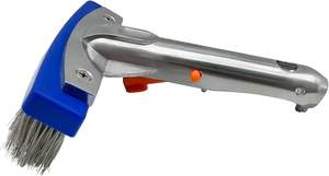 Brosse de <span class=keywords><strong>piscine</strong></span> en acier inoxydable de 5 pouces à poils durs pour piscines en béton et en <span class=keywords><strong>gunite</strong></span>, efficace pour nettoyer les parois et les carreaux - Product Image 4