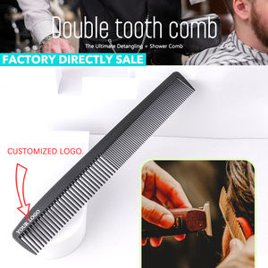 La migliore vendita di barbiere antistatico resistente in fibra di carbonio pettine per il taglio dei capelli per il salone - Product Image 4