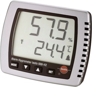 เครื่องวัดอุณหภูมิและความชื้น Testo 608-H2 (0560 6082) ของแท้ใหม่ ราคาถูก พร้อมส่ง เซ็นเซอร์วัดอุณหภูมิและความชื้น - Product Image 5