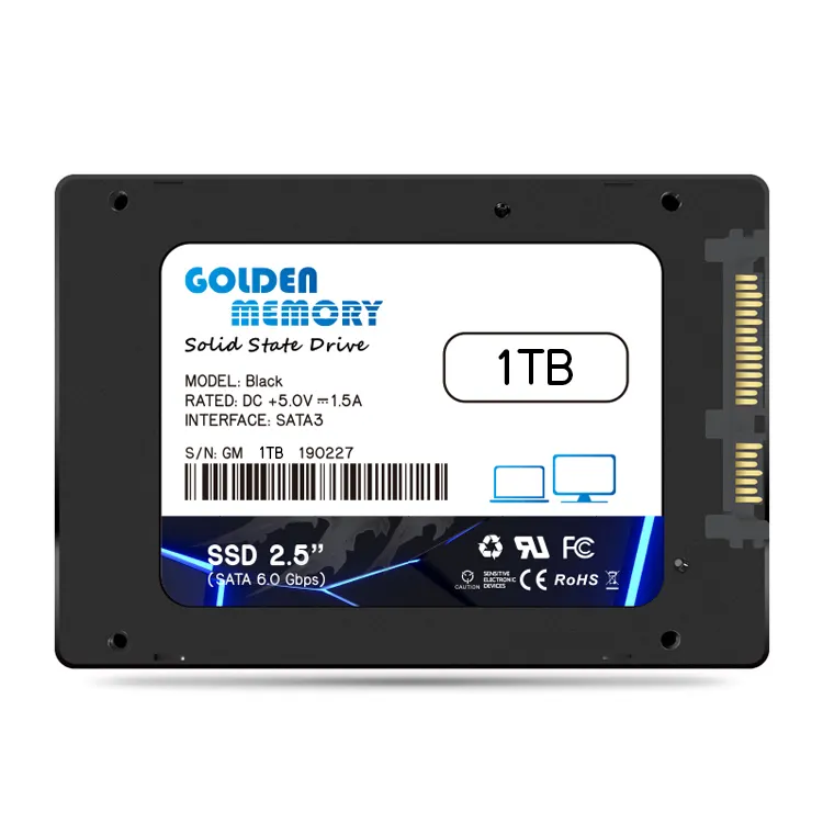Prezzo di fabbrica 256GB 2.5 pollici disco rigido SSD SATA unità a stato solido 120GB 240GB 1TB SSD SATA3