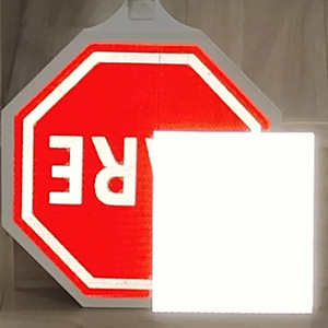 ป้ายจราจรพลาสติกแบบพกพาขนาด46ซม. - Product Image 4