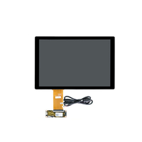Panel Sentuh Tft Lcd Layar Lebar 12.1 Inci 1280*800 LVDS Kecerahan Tinggi 1200 Nits Ips Sinar Matahari Dapat Dibaca