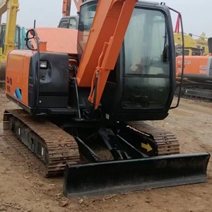 Excavatrice sur chenilles ZAXIS 60 d'occasion avec boîte de vitesses PLC, moteur Hitachi et pompe, 6 tonnes, pour la construction et les travaux de terrassement - Product Image 2
