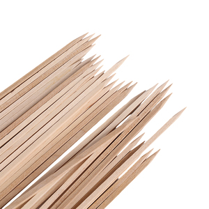 Brochetas <span class=keywords><strong>de</strong></span> Madera Desechables para Patatas Tornado <span class=keywords><strong>de</strong></span> 24 cm, Palitos <span class=keywords><strong>de</strong></span> Barbacoa <span class=keywords><strong>de</strong></span> 3.5 mm y 4.5 mm <span class=keywords><strong>de</strong></span> Grosor para Asado Comercial al por Mayor - Product Image 3